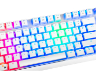 MODECOM Przewodowa klawiatura mechaniczna RGB PUDDING EDITION biała K-MC-LANPARTY-U-RGB-BLUE-200-PUDD - 697612 - zdjęcie 4